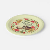 BREAD VAN LEVEN Happy Thanksgiving Christelijk Papieren Bordje (Gekanteld)