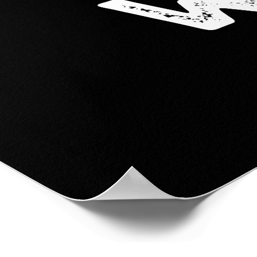 Bread Winner Funny Food Pun Dark BG Poster (Hoek)