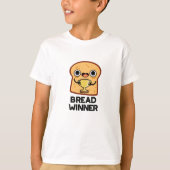 Bread Winner Funny Food Pun T-shirt (Voorkant)