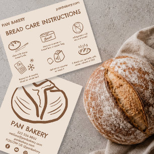 BREAD Zorgkaart Instructies Sourdough Bakkerijkaar Bedankkaart