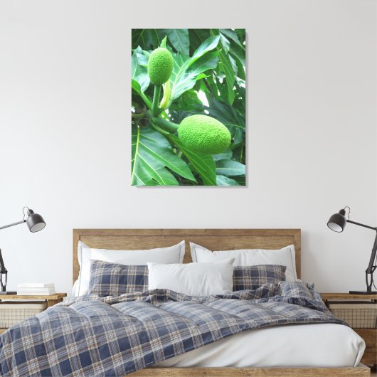 Breadfruit Canvas Afdruk (Insitu (Slaapkamer))