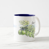 Breadfruitbeker Tweekleurige Koffiemok (Voorkant rechts)