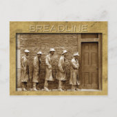 Breadline Sculpture, FDR Memorial, DC Briefkaart (Voorkant)