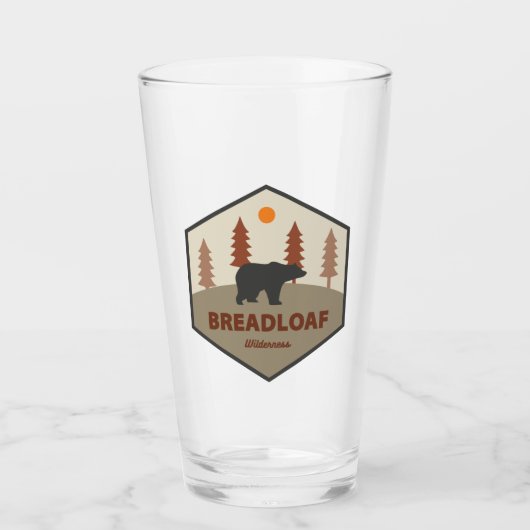 Breadloaf Wilderness Vermont Beer Glas (Voorkant)