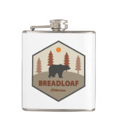 Breadloaf Wilderness Vermont Beer Heupfles (Voorkant)