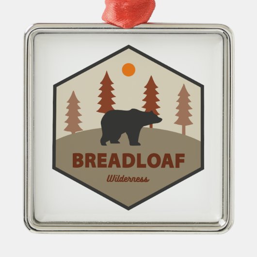 Breadloaf Wilderness Vermont Beer Metalen Ornament (Voorkant)