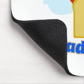 Breadwinnaar Medal Funny Employment Cartoon Muismat (Hoek)