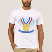 Breadwinner Medaille T-shirt (Voorkant)