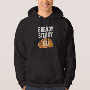 Bready steady Go-printer voor een leesapparaat Hoodie