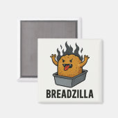 breadzilla-magneet magneet (Voorkant / Achterkant)