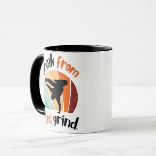 Break Dance BFTG Coffee Mok (Voorkant links)