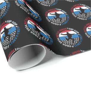Break Dance Breakdancing Hip-Hop Jongen Cadeaupapier