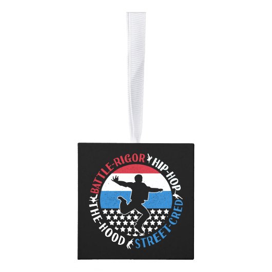 Break Dance Breakdancing Hip-Hop Jongen Decoratie (Rechts)