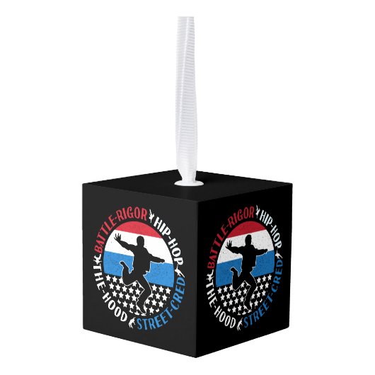 Break Dance Breakdancing Hip-Hop Jongen Decoratie (Achter hoekig)