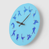 Break Dance Clock Grote Klok (Hoek)