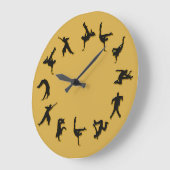 Break Dance Clock Grote Klok (Hoek)