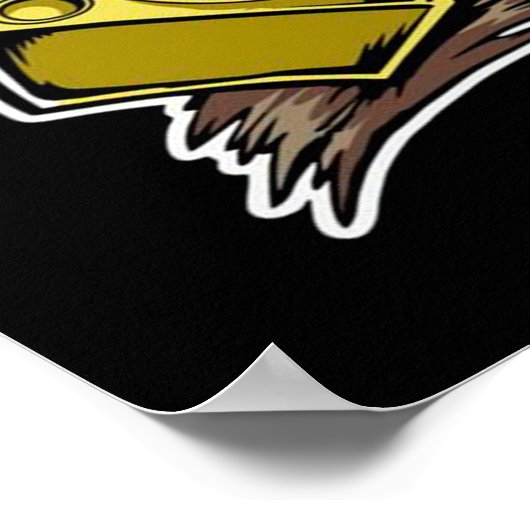 Break Dance | Cute Panda Lover Poster (Hoek)