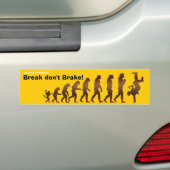 BREAK DANCE Funny Bumperstickers (Op auto)