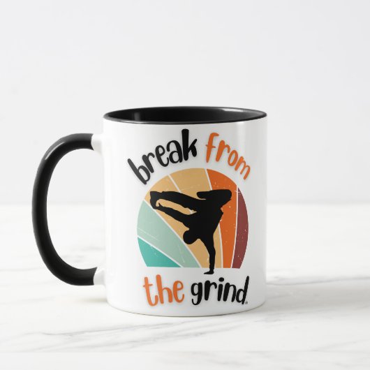 Break Dance Koffiemok Mok (Links)