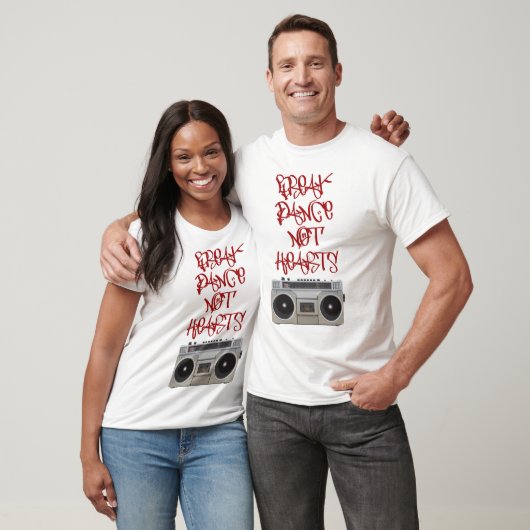 Break Dance niet hartstikke T-shirt (Unisex)