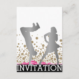 Break Dance School Dico Hip Hop Vip Roos Grey Kaart