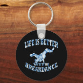 Break Dance Sleutelhanger (Voorkant)