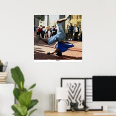 Break Dancer, San Francisco Poster (Thuiskantoor)