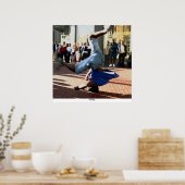 Break Dancer, San Francisco Poster (Keuken)