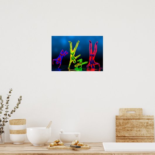 Break Dancers Poster (Keuken)