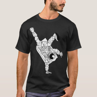 Break Dancing Astronaut T-shirt