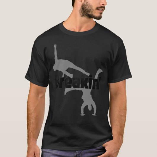 Break dancing/Hip Hop shirt (Voorkant)