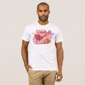 Break Dancing Samurai T-shirt (Voorkant volledig)