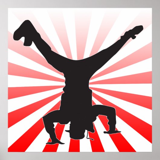 break-dansexplosie poster (Voorkant)