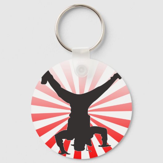 break-dansexplosie sleutelhanger (Voorkant)