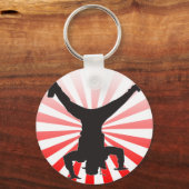 break-dansexplosie sleutelhanger (Voorkant)