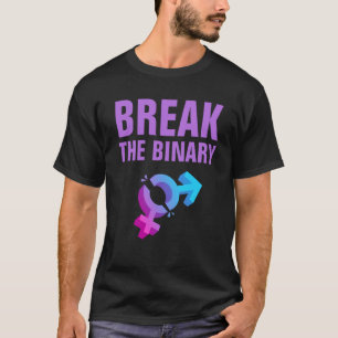 BREAK DE BINAIRE GENDERIdentiteit T-shirt