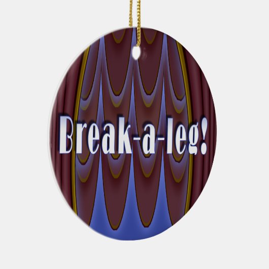 Break-een-been! Keramisch Ornament (Rechts)