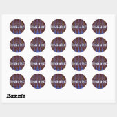 Break-een-been! Ronde Sticker (Vel)