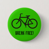 break free ronde button 5,7 cm (Voorkant)