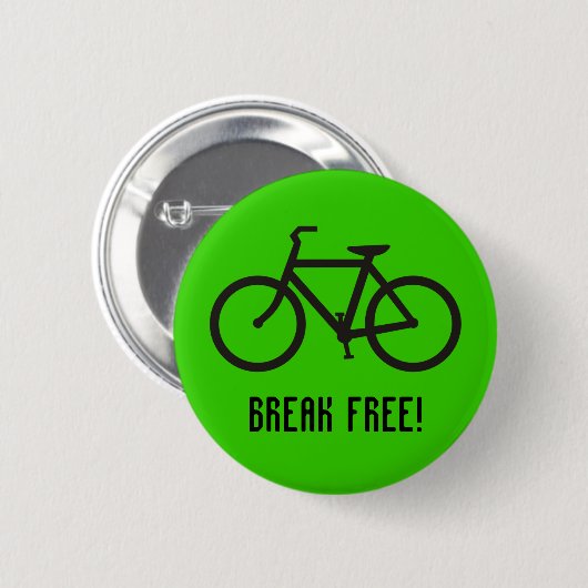 break free ronde button 5,7 cm (Voorkant /achterkant)