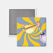 Break Free Square Magnet (Voorkant / Achterkant)