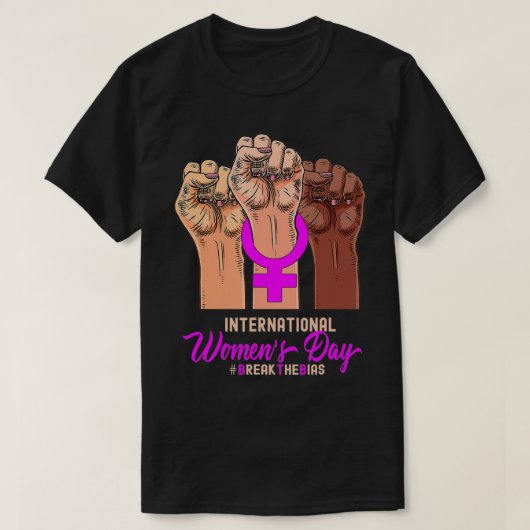 Break Internationale Vrouwendag 2022 8 mei T-shirt (Design voorkant)