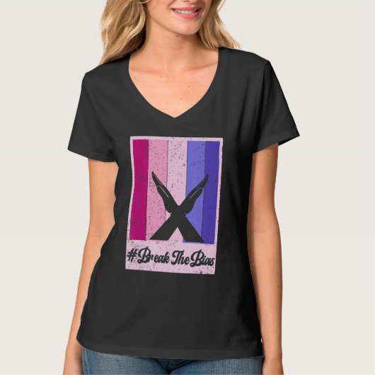 Break Internationale Vrouwendag 2022 T-shirt (Voorkant)