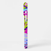 Break Out Star: Abstracte kunst iPhone Hoesje (Linkerkant)