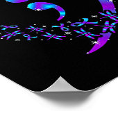 Break Stigma Save Lives Heart Semicolon Zelfmoord Poster (Hoek)