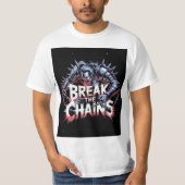 Break the chain  t-shirt (Voorkant)