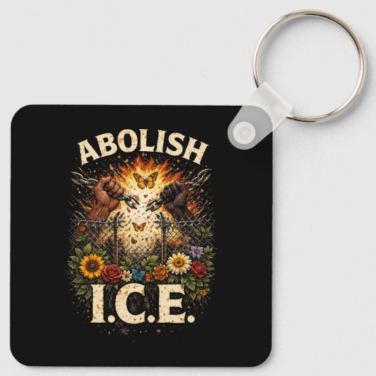 Break the Chains Sleutelhanger (Achterkant)