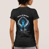 "Break the Silence" Child AbuseT-Shirt T-shirt (Achterkant)