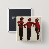 BREAK VIERKANTE BUTTON 5,1 CM (Voorkant /achterkant)