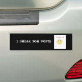 Break voor diëten bumpersticker (Op auto)